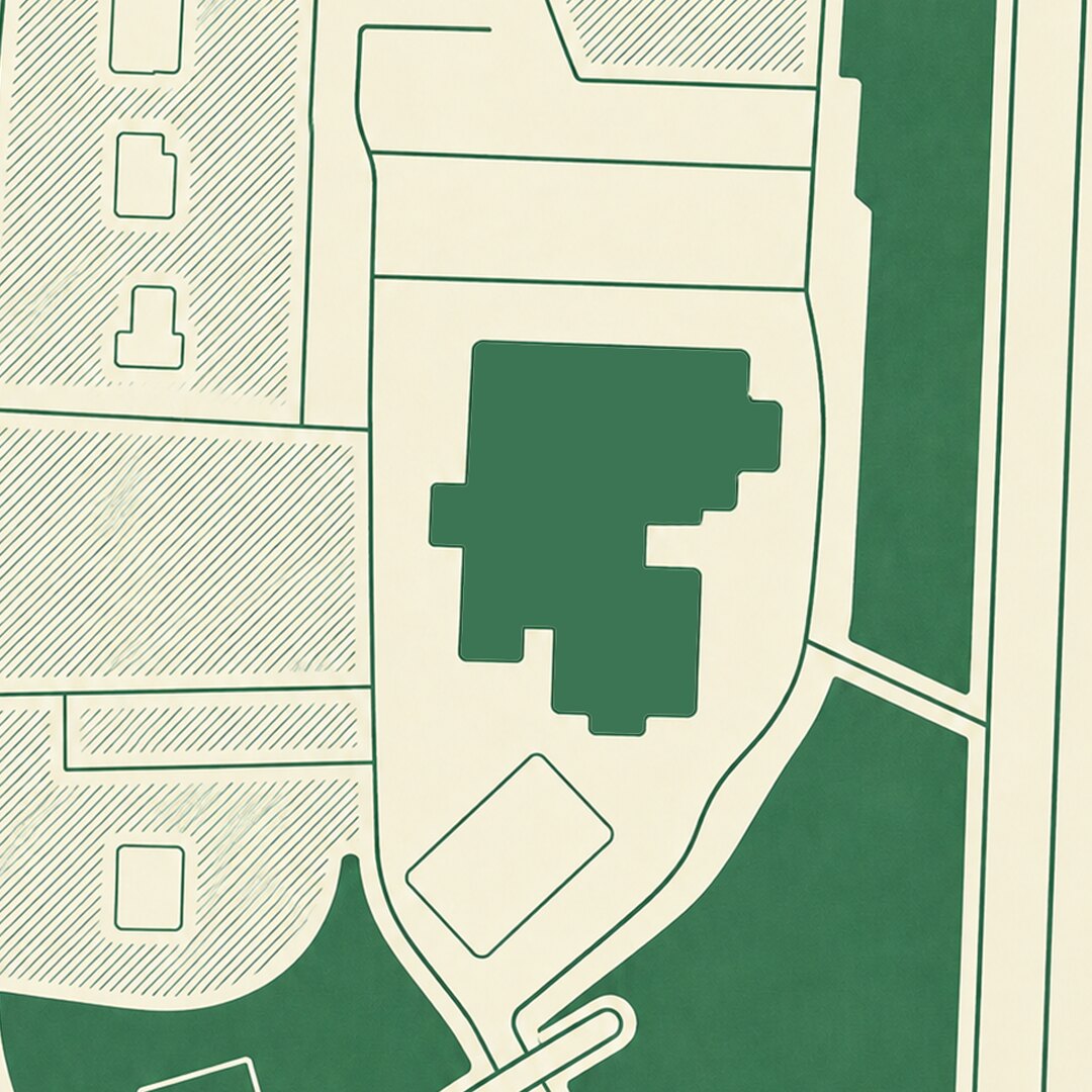 Map of the Warren Hillcrest campus